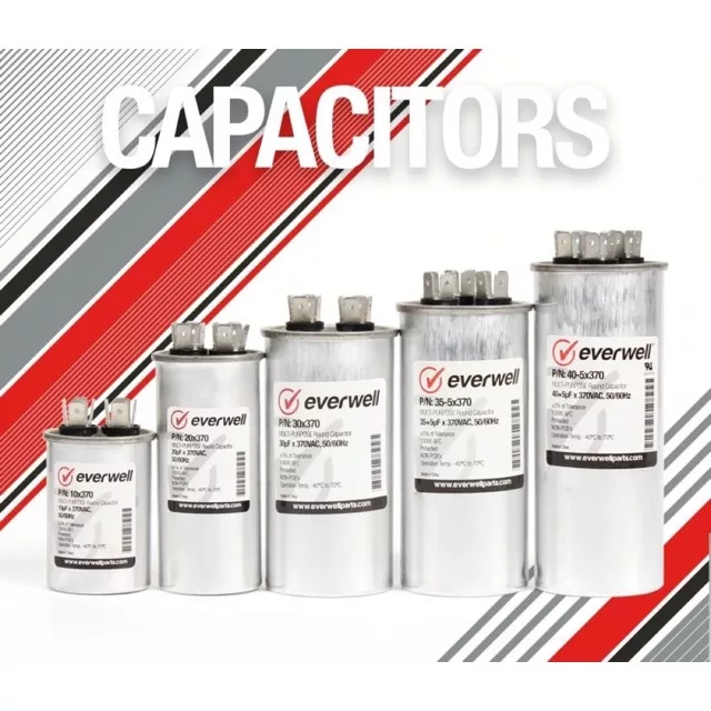7.5-5µf x 440V Dual Round Run Capacitor