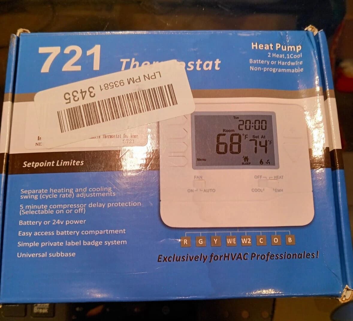 Thermostat 721