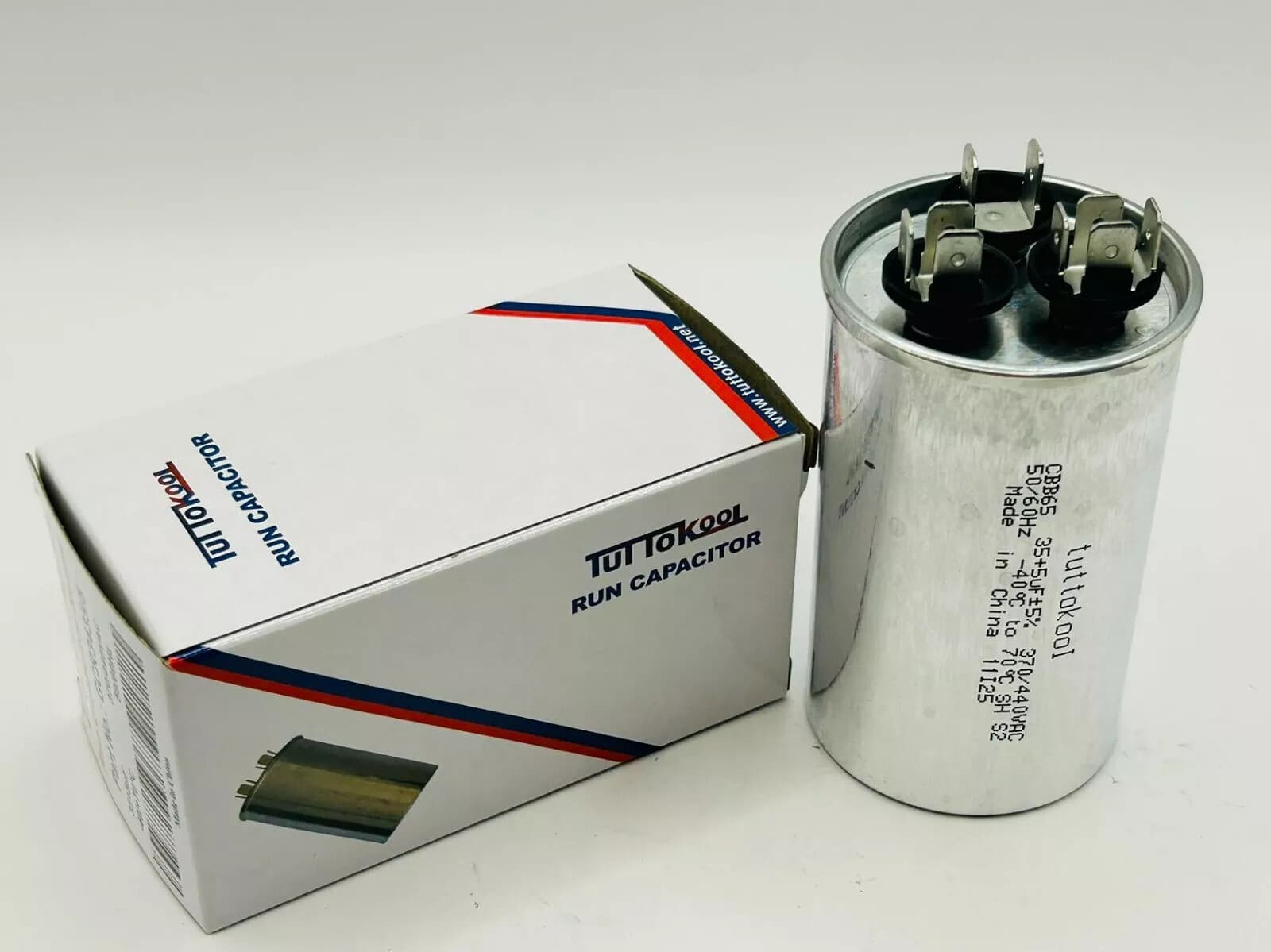 40+5 MFD 440V Dual Run Capacitor