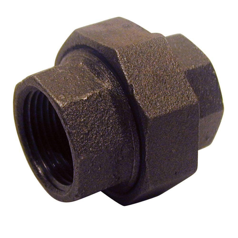 Black Iron Union-1/2in