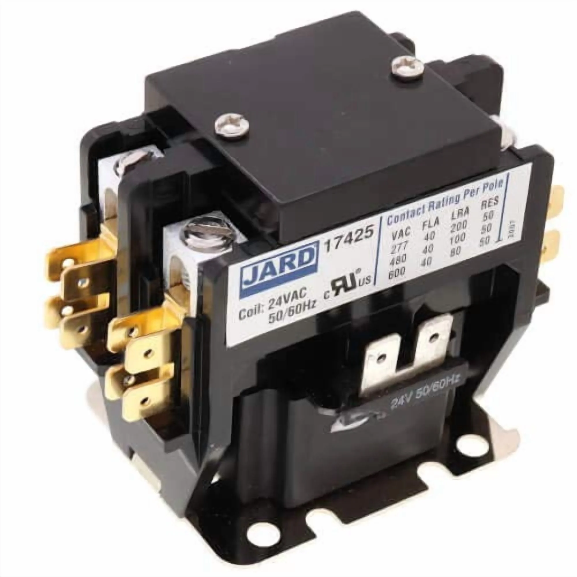 DEFINITIVE PURPOSE CONTACTOR W/LUGS 2 POLES