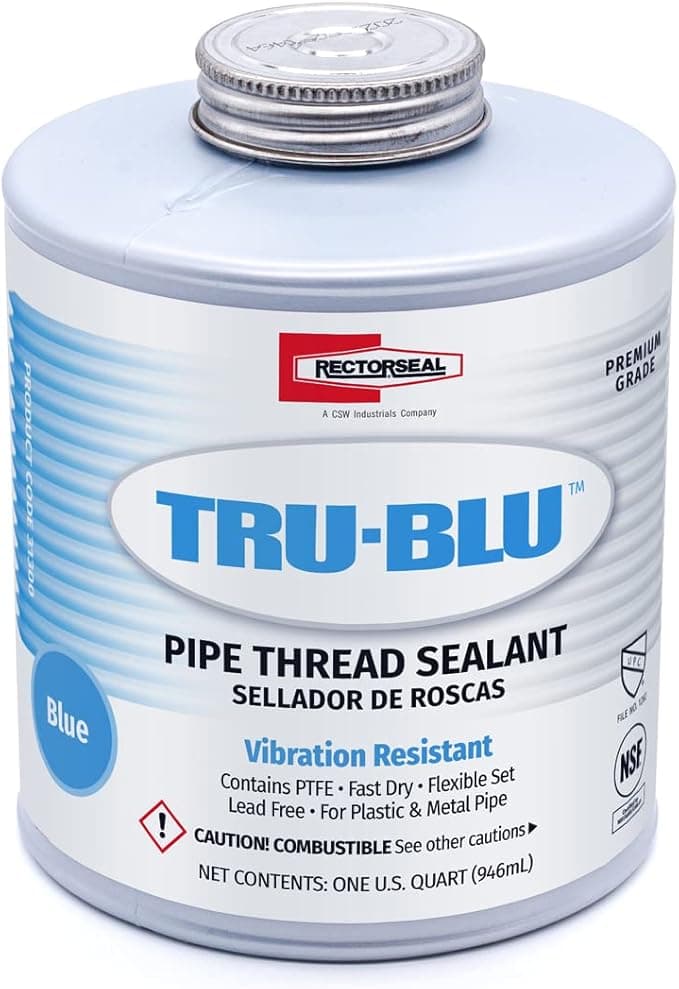 Tru-Blu Pipe Thread Sealant – 8 fl oz (237 ml)