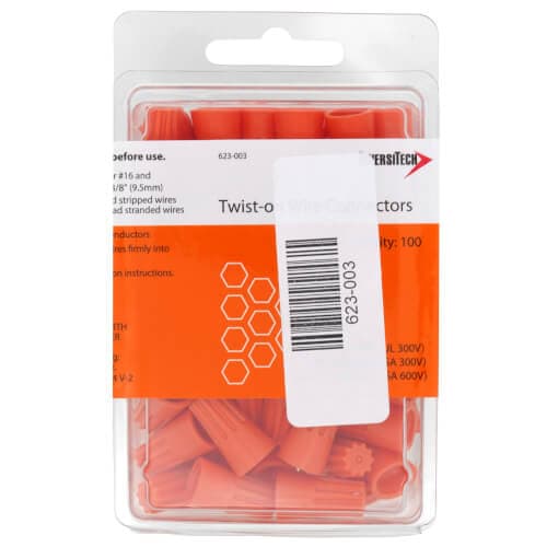 Twist-on Wire Connectors Orange